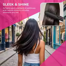 StraightGlide™ - Cordless Hair Straightener Brush