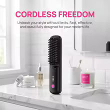 StraightGlide™ - Cordless Hair Straightener Brush